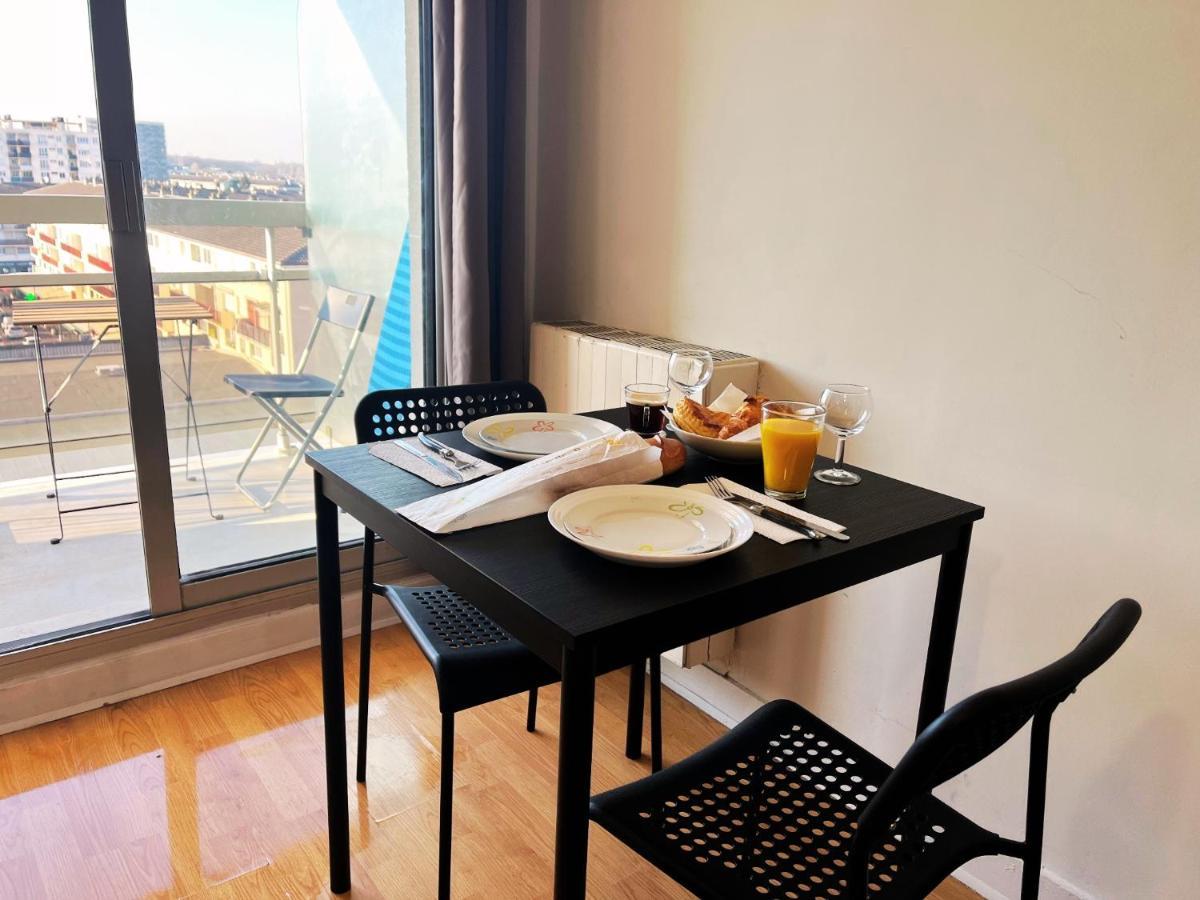 Corti - Studio Hypercentre - Grand Balcon - Fibre #Sirdest Franconville  Bagian luar foto